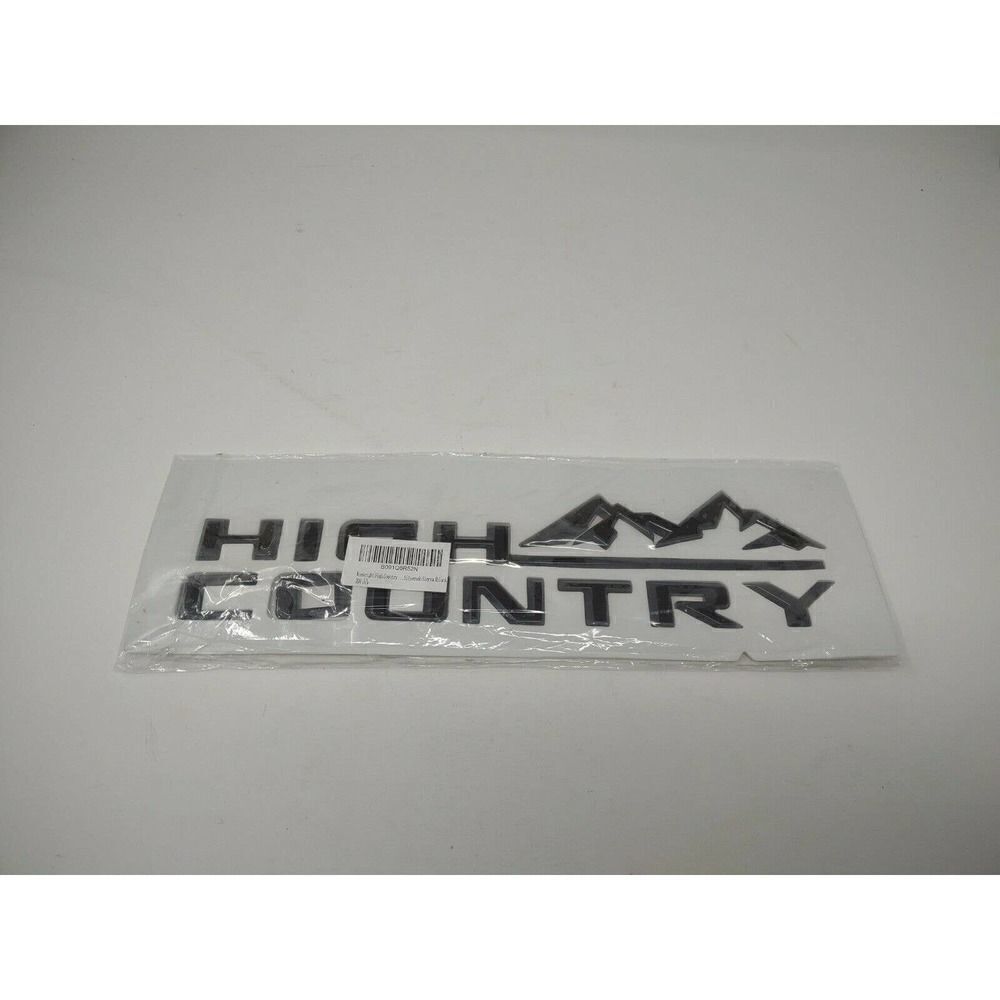 High Country Vehicle Decal Great Accent Piece to any Truck SUV or Vehicle